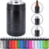 4-in-1 Stainless Steel 12 oz Double Wall Vacuum Insulated Can or Bottle Cooler, Fits 16 oz Cans - Black