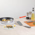 Restaurantware Met Lux Pan Handle Sleeve, 1 Removable Cover for 10-inch and 12-inch Pans, Red Silicone Holder