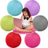 AMHSCOCA 6 Pcs Kids Carpet Circle Seats 16" Kids Round Soft Warm Floor