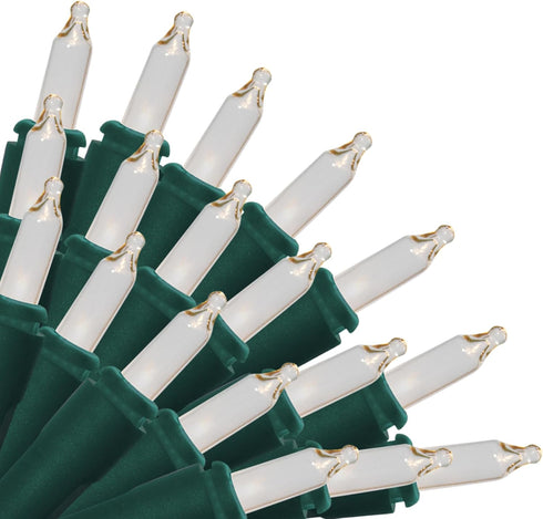 Brite Star 35 Lt Straight Line Lights, Clear, Green Wire