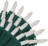 Brite Star 35 Lt Straight Line Lights, Clear, Green Wire