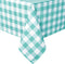 Hiasan Checkered Square Tablecloth - Stain Resistant, Waterproof, Wrinkle Resistant Washable Table Cloth for Dining