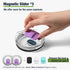 20 oz Tumbler Lids, Magnetic Replacement for YETI, BPA Free 2 Pack Purple Tumbler Lids & 3 Pack Slider