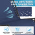 21" 63" Ostlttyn Zero Gravity Chair Replacement Fabric Kit, W x L Repair Cloth with Replacement Bungee Cord for Anti