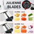 Mandoline Food Slicer, Adjustable Mandoline Slicer for Kitchen, Stainless Steel Mandolin Vegetable Chopper