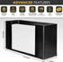 Paper Towel Dispenser by Oasis Creations, Holds 250 Paper Towels, Wall Mounted, Countertop Paper Towel Dispenser, Universal Paper Towel Holder- Black by Oasis Creations