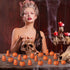 Vertintong 80 Pcs Halloween Miniature Pumpkin Figurines Mini Resin Fake Pumpkin Creepy Craft for Halloween Village Doll