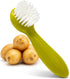 Joie Potato Scrub Brush - Ergonomic Easy Grip Handle for Cleaning Vegetables and Fruits, BPA-Free, Dishwasher Safe,