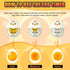 2pcs FOREV Egg Timer for Hard Boiled Eggs Soft Boiled Color Changing Indicator Tells When Eggs are Ready, Yellow