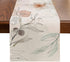 ARBINSON Watercolor Floral Spring Table Runner 13 x 72 Inch, Art Flowers Summer