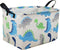 Rectangular Collapsible Storage Basket Organizer Bin, Waterproof Toy Box for Home/Dorm/Kitchen/Pet/Office/Closet