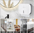 Dispenser,Commercial 200 Paper Towel Holder Dispenser Wall Mount,Multifold/Trifold/C Fold Hand Towel Paper Towel