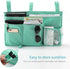 Bseash Bunk Bed Organizer, Bedside Caddy Hanging Storage Bag with 8 Pockets for College Dorm Rooms, Light Green