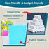 EKoBRIT 15 Pack Countertops Set Swedish Dishcloths for Kitchen Reusable Paper Towels, Super Absorbent & Quick Dry