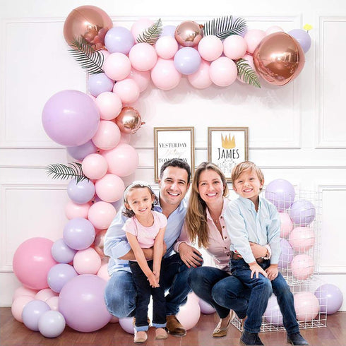 12 Rolls Balloon Arch Tape, 131.2 Feet Tape Strip with Holes, 400 Removable Dots for Party Decorations, Birthday,