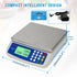 Large Digital Kitchen Scale 30KG, 66LB Commercial Food Scale for Baking, Stainless Steel with LCD Display