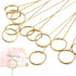 Hotop 30 Pcs Floral Card Holder Pick, Metal Wire Flower Place Card Stick for Centerpiece Table Wedding Favor
