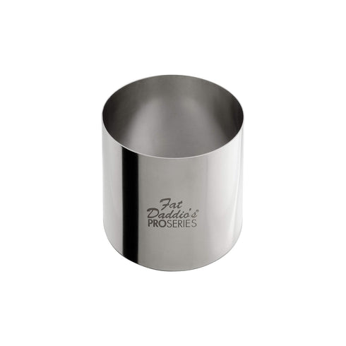 Fat Daddio's Stainless Steel Round Cake & Pastry Ring, 2.5 x 2 Inch