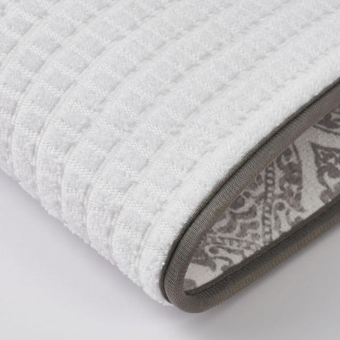 FRESHMINT Dish Drying Mats - 2 Pack 18"x16" Absorbent Reversible Kitchen Countertop Protector