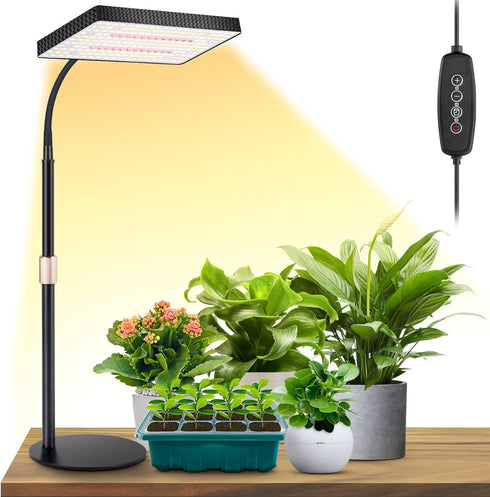 LBW Desk Grow Light, Full Spectrum Plant Light for Indoor Plants, Grow
