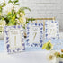 Kate Aspen Blue Willow Wedding Table Numbers (1-25), One Size, Seat Assignments & Table Decor