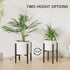 8 12 Inches Linpla Adjustable Metal Plant Stand Indoor Outdoor - Fits to Pots - Mid Century Modern Planter Stand Single