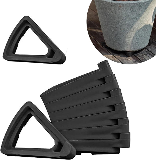 alalalight 12PCS Flower Pot Risers ToesInvisible Plant Pot Feet for Outdoor PlantersIndoor Secure