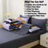 Sets Kids,8 3D Set Set,Trucks JQinHome Construction Full Bedding for Boys Piece Bed in A Bag Cartoon Car Excavator