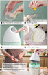 MIGECON Electric Stand Mixer, Egg Stand Shampoo Frother, Hands-Free Mixer for Food Whipping, 900ml