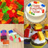 Mivofun 3 Pcs Building Block Moulds, Silicone Molds for Ice Cube Candy, 12 Shapes for Children Baking