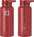 IRON °FLASK Sports Water Bottle, 32 Oz, Wide Mouth with 3 Straw Lids, Insulated Thermos for Men, Women, Kids