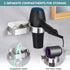 Hair Dryer Holder, Hair Tool Organizer, Stainless Steel Blow Dryer Holder Wall Mounted for Bathroom Bedroom