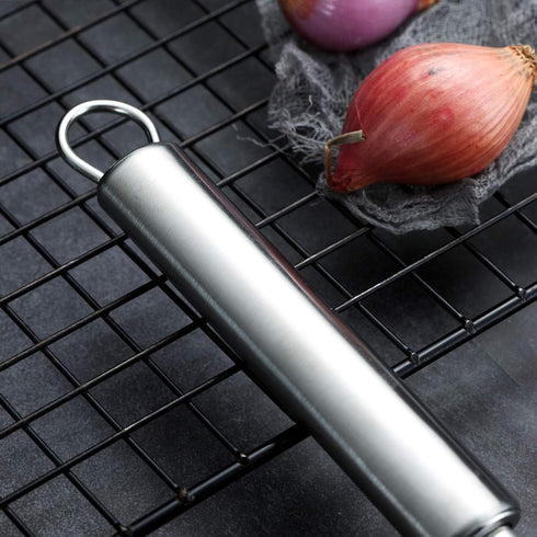 Berglander Solid Spoon, Stainless Steel Cooking Spoon, Basting Spoon, Non-Stick, Heat Resistant, Dishwasher Safe