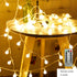 19.6FT 40LEDs ZIMINGU LED Ball String Lights, Globe Waterproof Fairy String Lights with Remote Control USB Powered