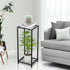 FVFVAHO 2 28 Tier Tall Metal Plant Stand Indoor Outdoor, Square Modern Flower Pot Rack for Indoor Living Room, Corner