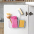 NiHome Acrylic Wall Mount Organizer 2-Pack, Slim Over Cabinet Storage Bins, No-Drill Installation for Kitchen,