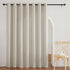 84 inch Grommet 60" 84", 1 RYB HOME Sheer Curtains Length - Linen Textured Semi Sheer Privacy Light Filtering Shabby
