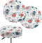 gearider Bar Stool Chair Cover, Red & Blue Floral Printed Super Comfy &