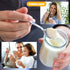 HFXXAD 50Pcs Set, Storage(2.6inch) Yogurt Jar Lids Yogurt Container Lids Clear Plastic, Reusable Replacement Food