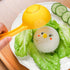 Rice Ball Spoon, Plastic Rice Paddle,Non Stick Rice Scooper for Rice Ball Making, Kitchen, Restaurant, Sushi Making Spoon (Yellow-5Pcs)