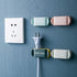 4every 4pcs electrical plug holders,Plug Organizer,phone charger holders for nightstand,charging cord holder wall,car
