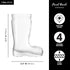 Final Touch Das Boot Shot Glasses, Set of Miniature Cowboy and Cowgirl-Inspired, 1.5oz Capacity