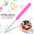 8 Pieces Butterfly Cookie Cutter Set - Stainless Steel Biscuit Cutter Mould and 6 Sugar Stirring Pins for Baking