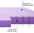 SINWEEK Twin XL Mattress Topper, 2 Inch Gel Memory Foam Bed Topper, Ventilated Soft Mattress Pad, CertiPUR-US