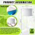 12 6'' 8'' 13'' Landhoow Pcs Large Garden Plant Markers Metal Plant Labels Sign x with Stake Weatherproof Waterproof