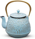 TOPTIER Japanese Cast Iron Tea Kettle with Stainless Steel Infuser, Cast Iron