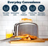 Reusable Toaster Bag Set of 4 - Nonstick Teflon Bags for Grilled Cheese, Pizza Rolls - BPA & PFOA Free, Up to 50 Uses