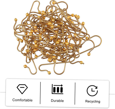 40pcs Hook up Christmas Tree Hangers - Holiday Ornament Hanger Hooks for Ornaments, Christmas Party Favor