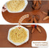 SSFUN Set, (4 Wooden Trivets for Hot Dishes, Tree Shape Trivet Foldable Kitchen Wooden Trivets, Tree Coaster for Hot