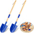 2 Pack Beach Shovels for Kids, 27.2" Long Detachable Kids Shovel with